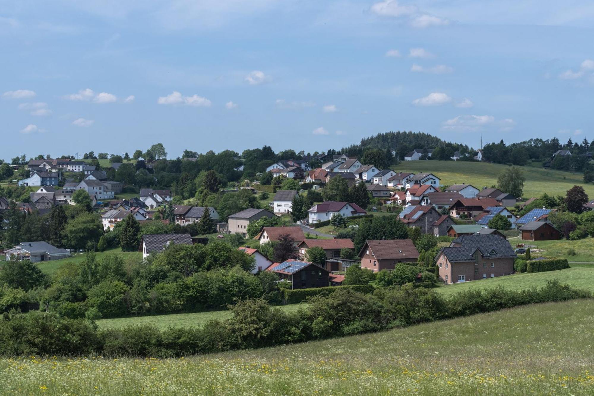Holzhaus Onkel Fritz Mit Sauna Und Whirlwanne Esch  Exterior foto